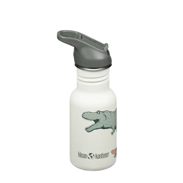 klean-kanteen-kid-classic-355ml-kinder-edelstahl-trinkflasche-mit-flip-sport-cap image 1