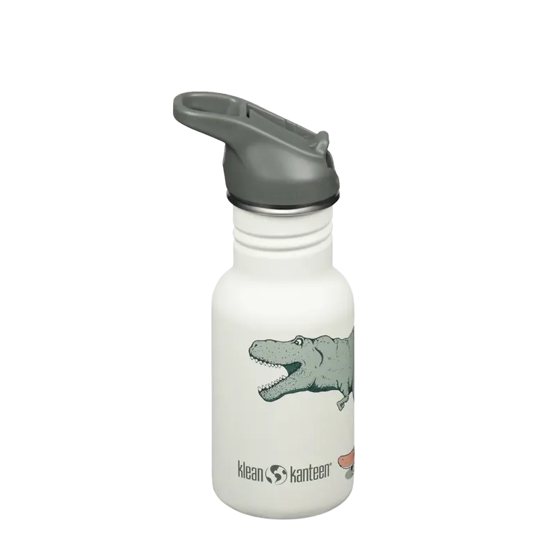 klean-kanteen-kid-classic-355ml-kinder-edelstahl-trinkflasche-mit-flip-sport-cap image 1