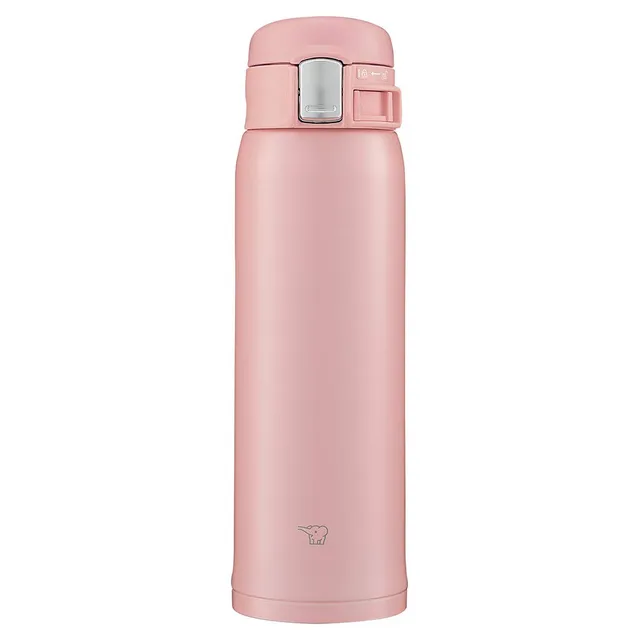 zojirushi-sm-sf48-pa-edelstahlbecher-one-touch-480-ml-rosa-leichteste-kompaktkla image 1