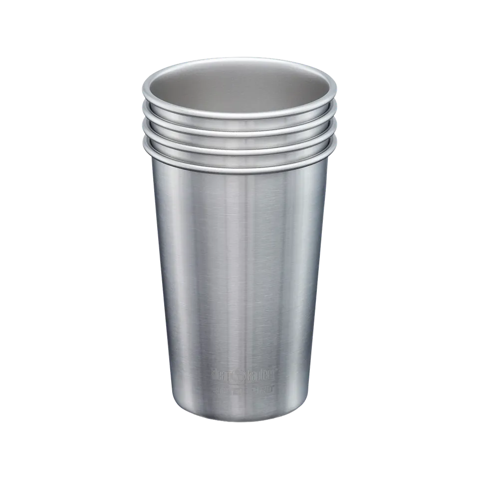 klean-kanteen-pint-cup-473-ml-edelstahl-trinkbecher-4er-set-einwandig-18-8-edels image 1