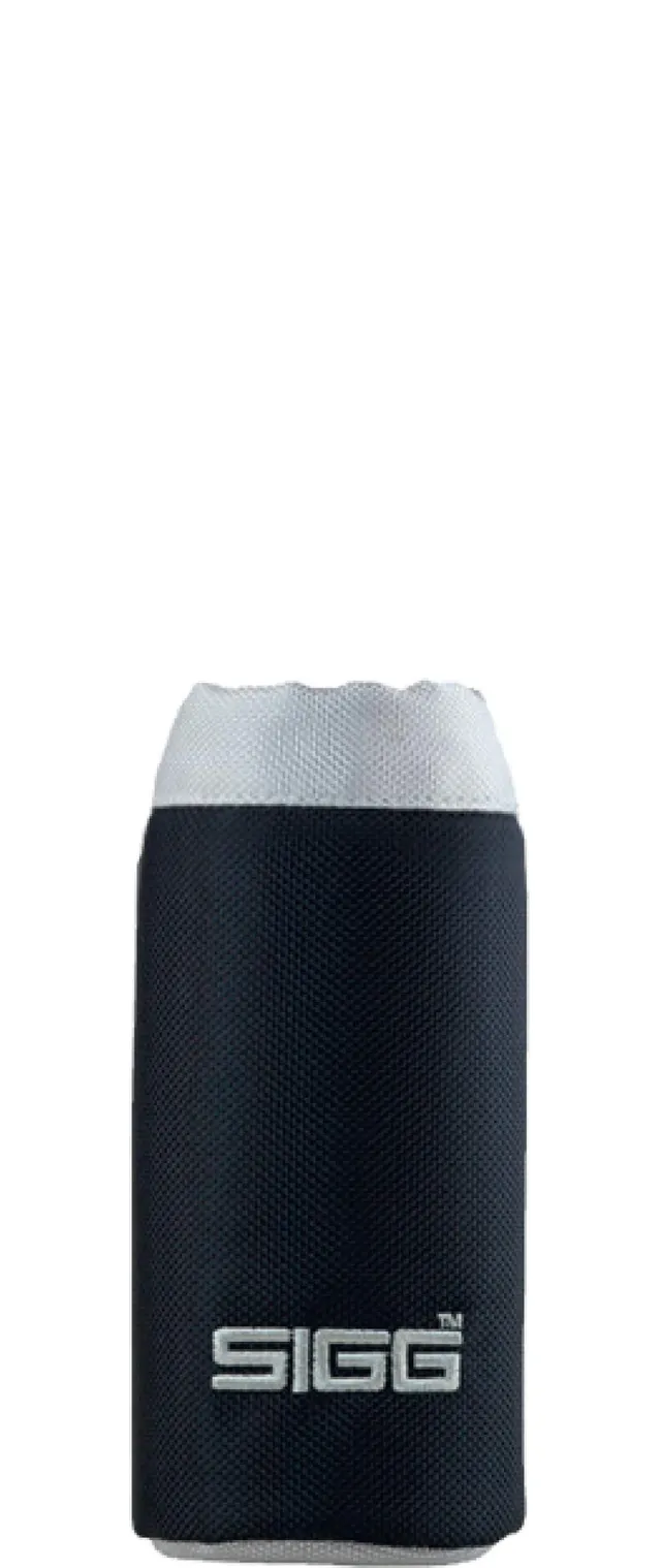 sigg-nylon-pouch-black-flaschentasche-0-4-l-leicht-isolierende-schutzh-lle-aus-n image 1
