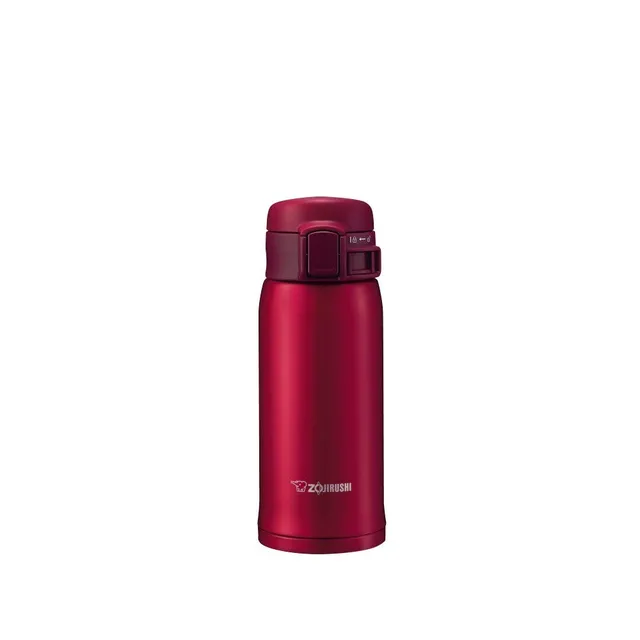 zojirushi-edelstahlbecher-granatrot-thermobecher-mit-vakuumisolierung-sicherheit image 1