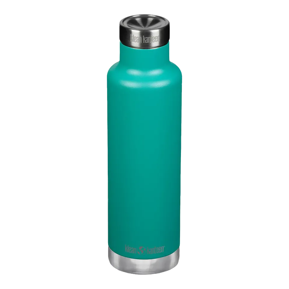 klean-kanteen-classic-750-ml-edelstahl-isolierflasche-mit-pour-through-cap-doppe image 1