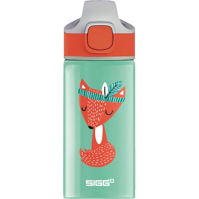 sigg-miracle-peaceful-kinder-trinkflasche-mit-trinkhalm-0-4-l-einh-ndig-bedienba image 1