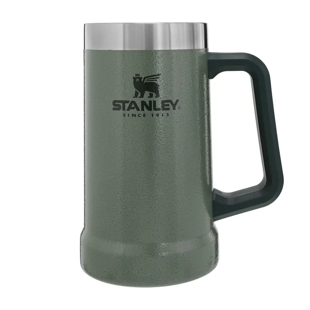 stanley-1913-adventure-vacuum-bierkrug-709-ml-hammertone-green-7-std-kalt-mit-he image 1