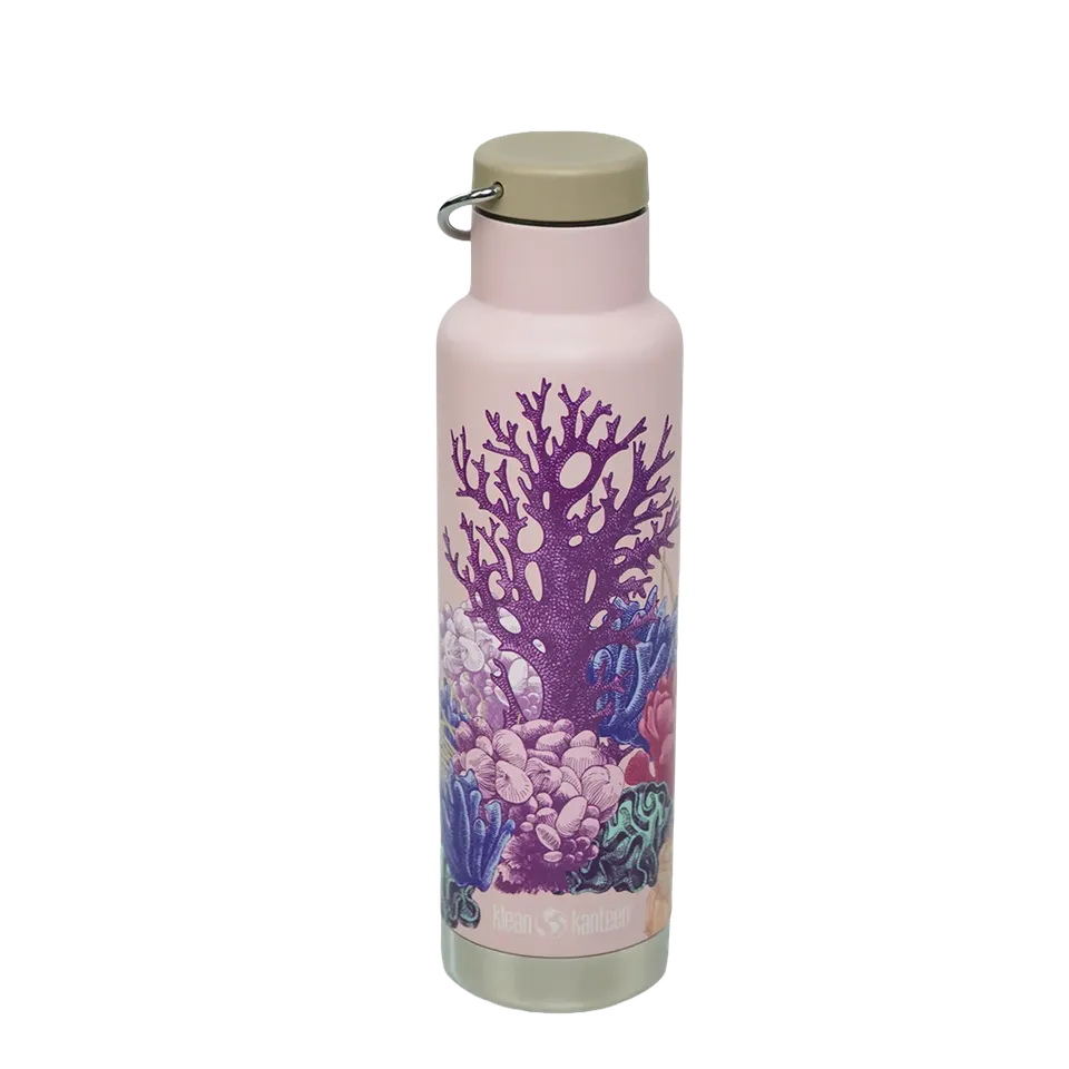 klean-kanteen-classic-ocean-day-592ml-edelstahl-isolierflasche-mit-loop-cap-limi image 1