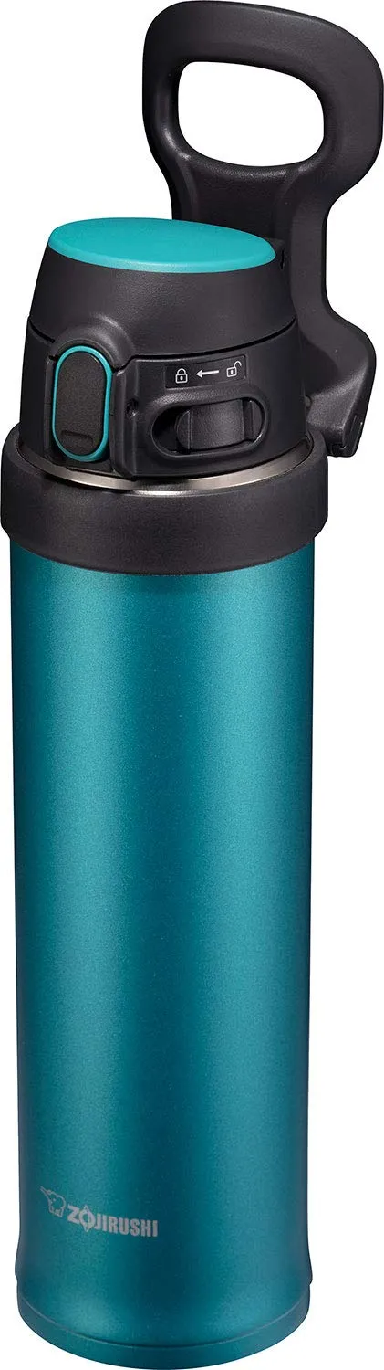zojirushi-sm-qhe60gk-flip-and-go-edelstahlbecher-590-ml-blaugr-n-one-touch-decke image 1