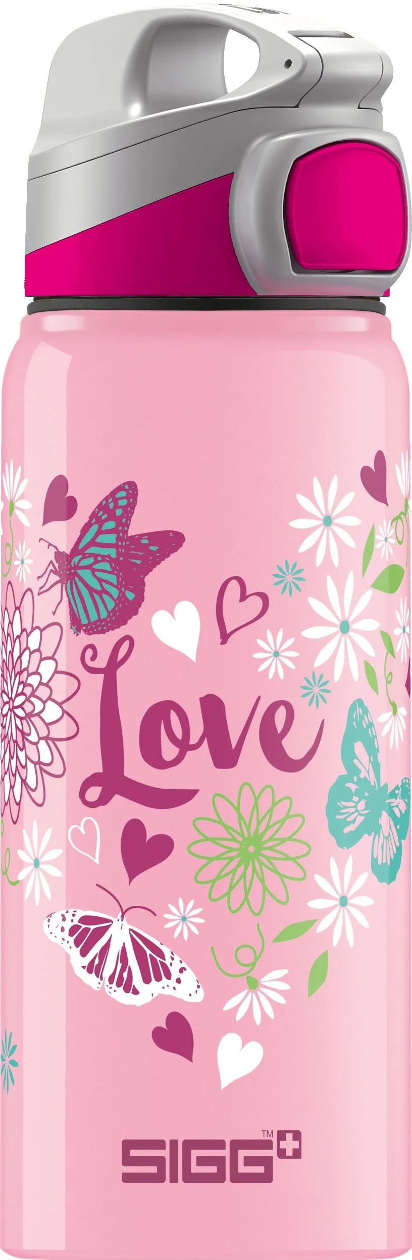 sigg-miracle-alu-love-kinder-trinkflasche-0-6-l-leichte-aluminiumflasche-mit-aus image 1