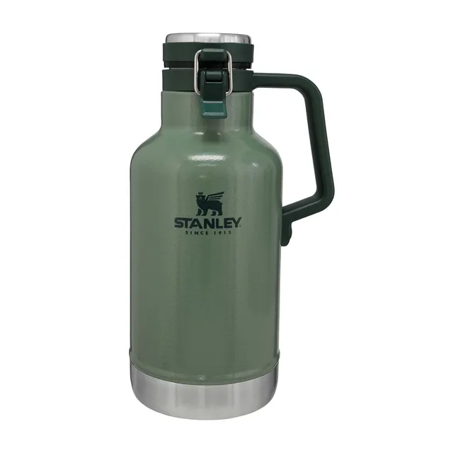 stanley-1913-classic-easy-pour-growler-thermoskanne-1-9-l-hammertone-green-bier- image 1