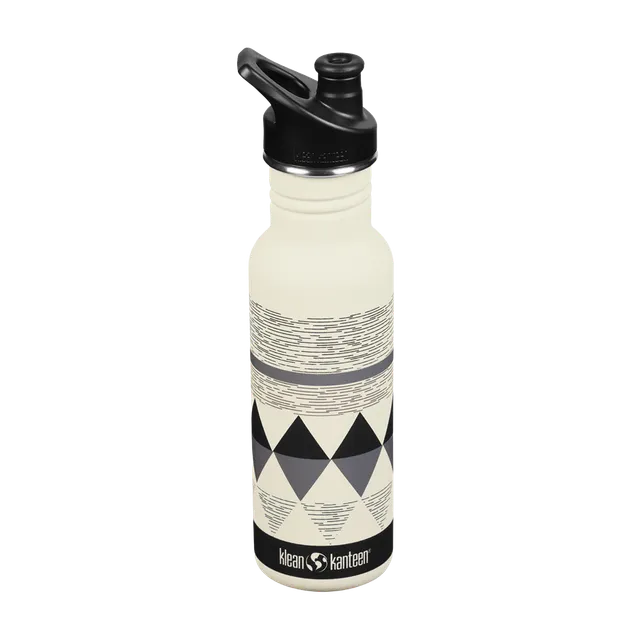 klean-kanteen-classic-532-ml-einwandige-edelstahl-trinkflasche-mit-sport-cap-sch image 1
