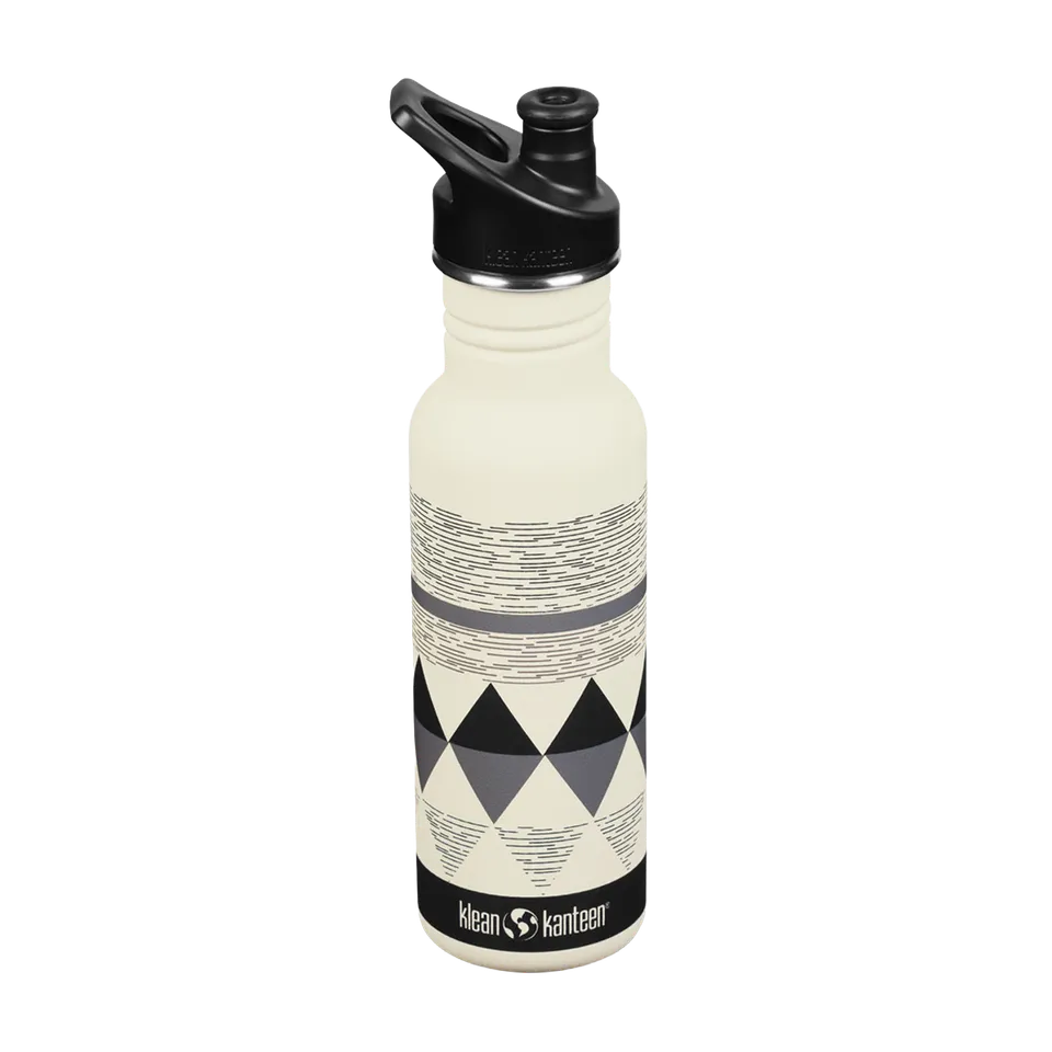 klean-kanteen-classic-532-ml-einwandige-edelstahl-trinkflasche-mit-sport-cap-sch image 1