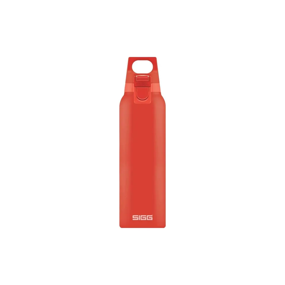 sigg-hot-cold-one-scarlet-thermo-trinkflasche-0-5-l-einh-ndig-bedienbar-bpa-frei image 1