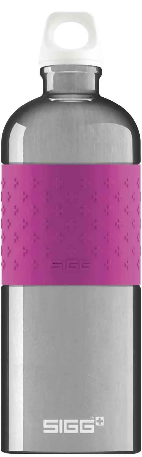 sigg-cyd-trinkflasche-1-0-l-alu-berry-design-aluminiumflasche-mit-grip-und-lace- image 1