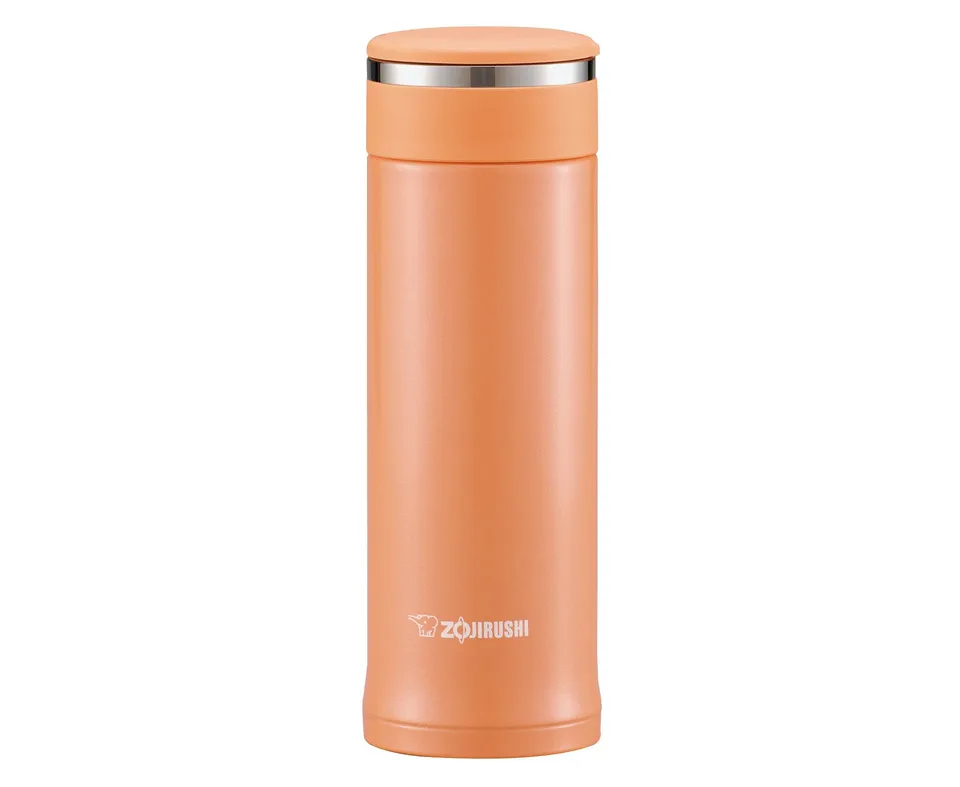 zojirushi-edelstahl-becher-apricot-vakuumisolierter-reisebecher-mit-antihaftbesc image 1