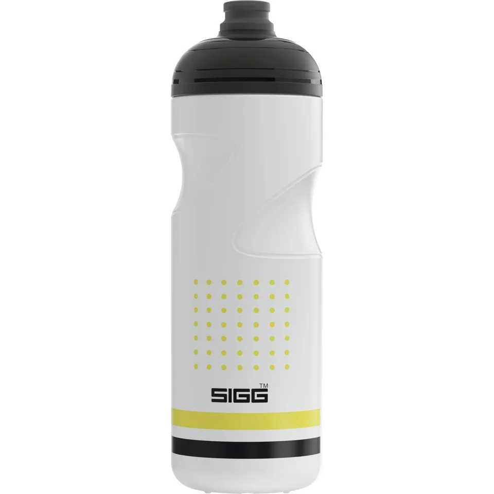 sigg-pulsar-white-fahrrad-trinkflasche-0-75-l-quetschbar-suresnap-ventil-sp-lmas image 1