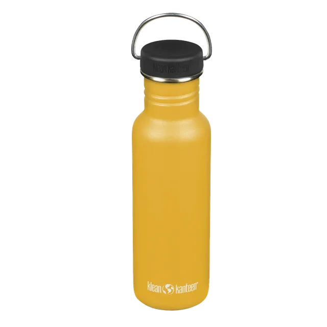 klean-kanteen-classic-800-ml-edelstahl-trinkflasche-einwandig-mit-loop-cap image 1