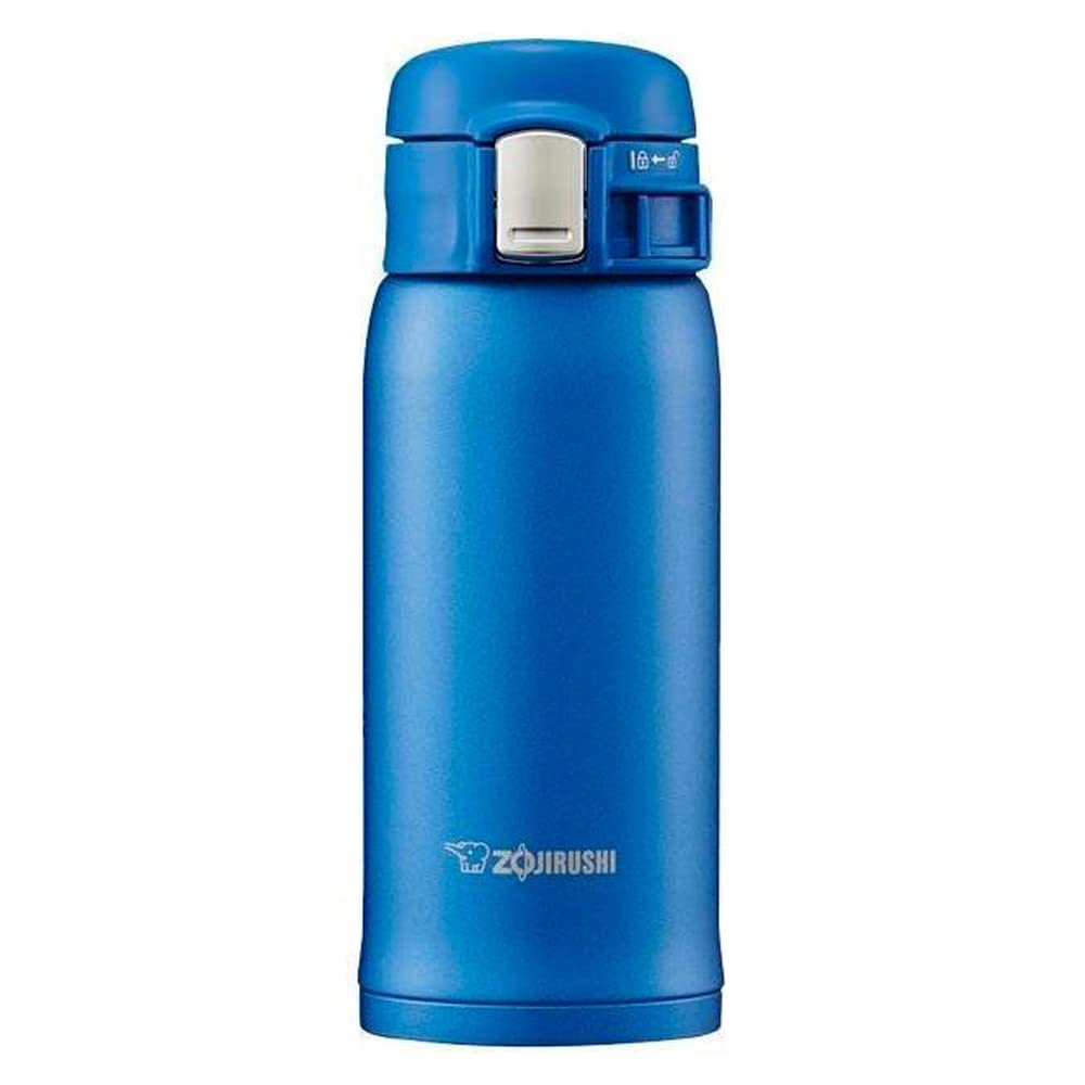 zojirushi-edelstahl-thermoskanne-360-ml-mattblau-doppelwandige-vakuumisolierung- image 1