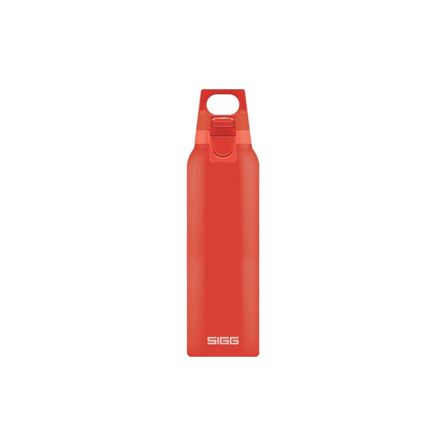 sigg-hot-cold-one-scarlet-thermo-trinkflasche-0-5-l-einh-ndig-bedienbar-bpa-frei image 1