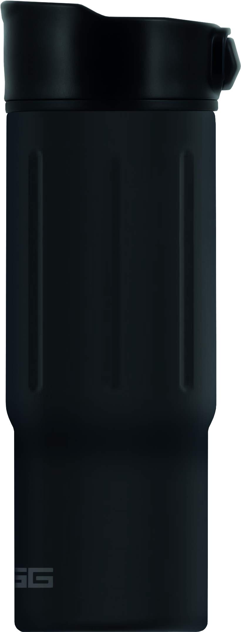sigg-gemstone-mug-obsidian-thermobecher-0-47-l-vakuumisolierter-edelstahl-coffee image 1