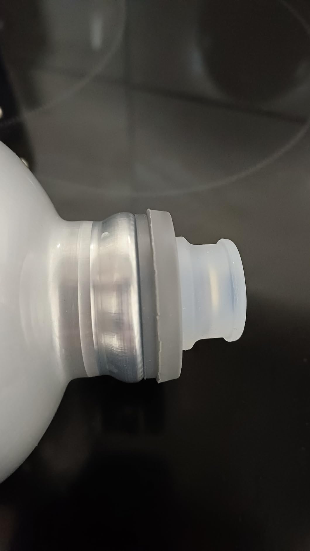 Flasche gerettet