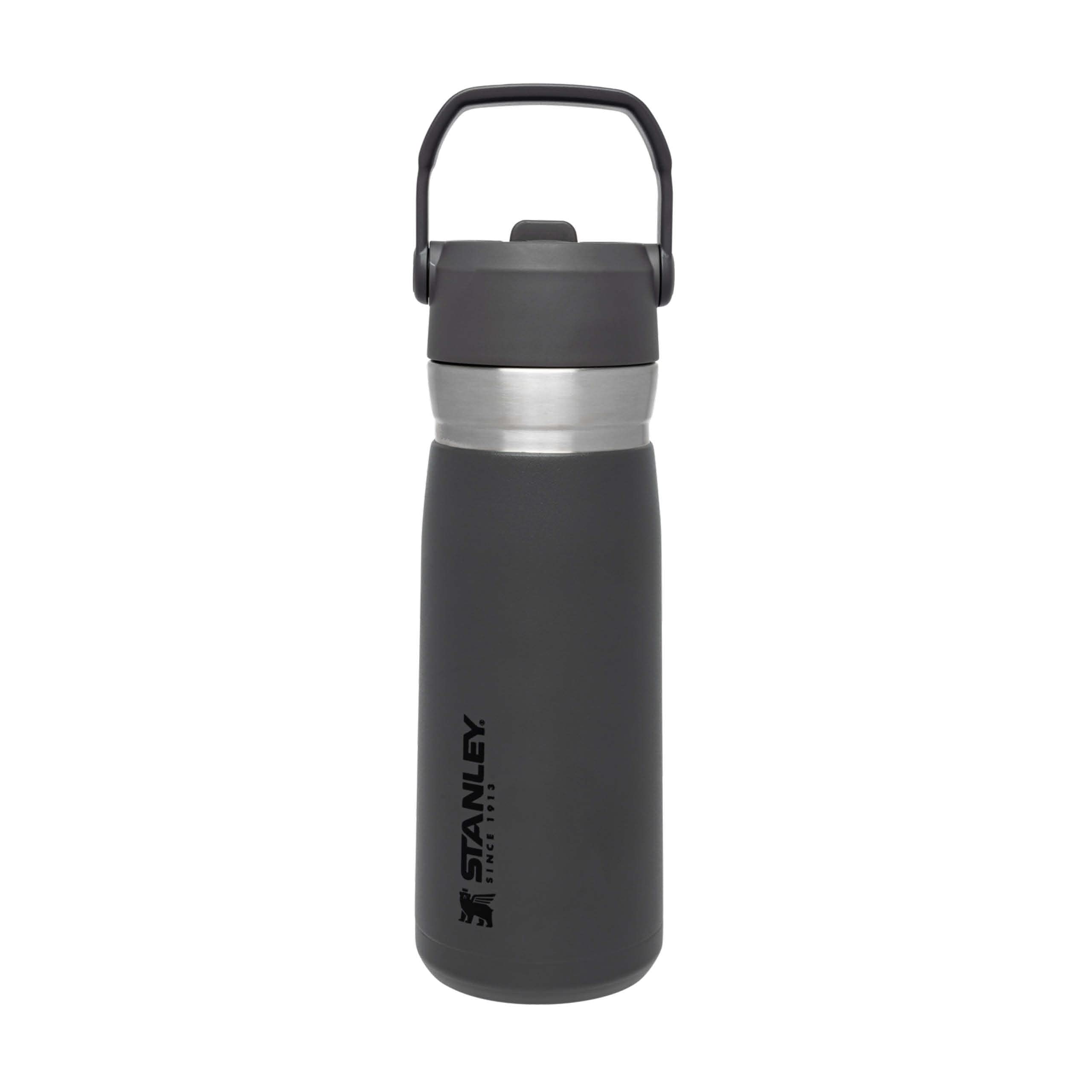 stanley-1913-iceflow-flip-straw-trinkflasche-0-65-l-charcoal-edelstahl-trinkflas image 1