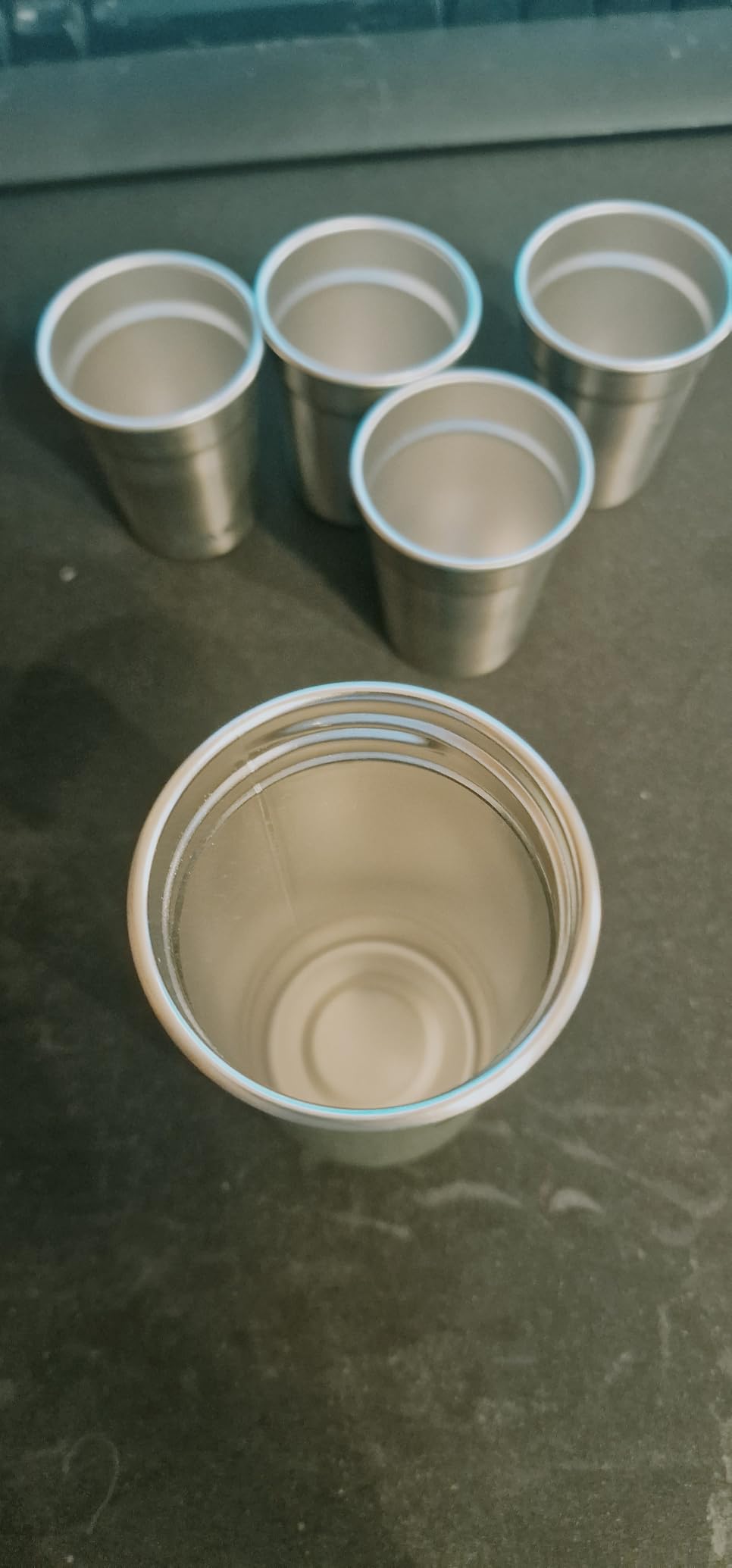 Schön, aber Shotgläser klein