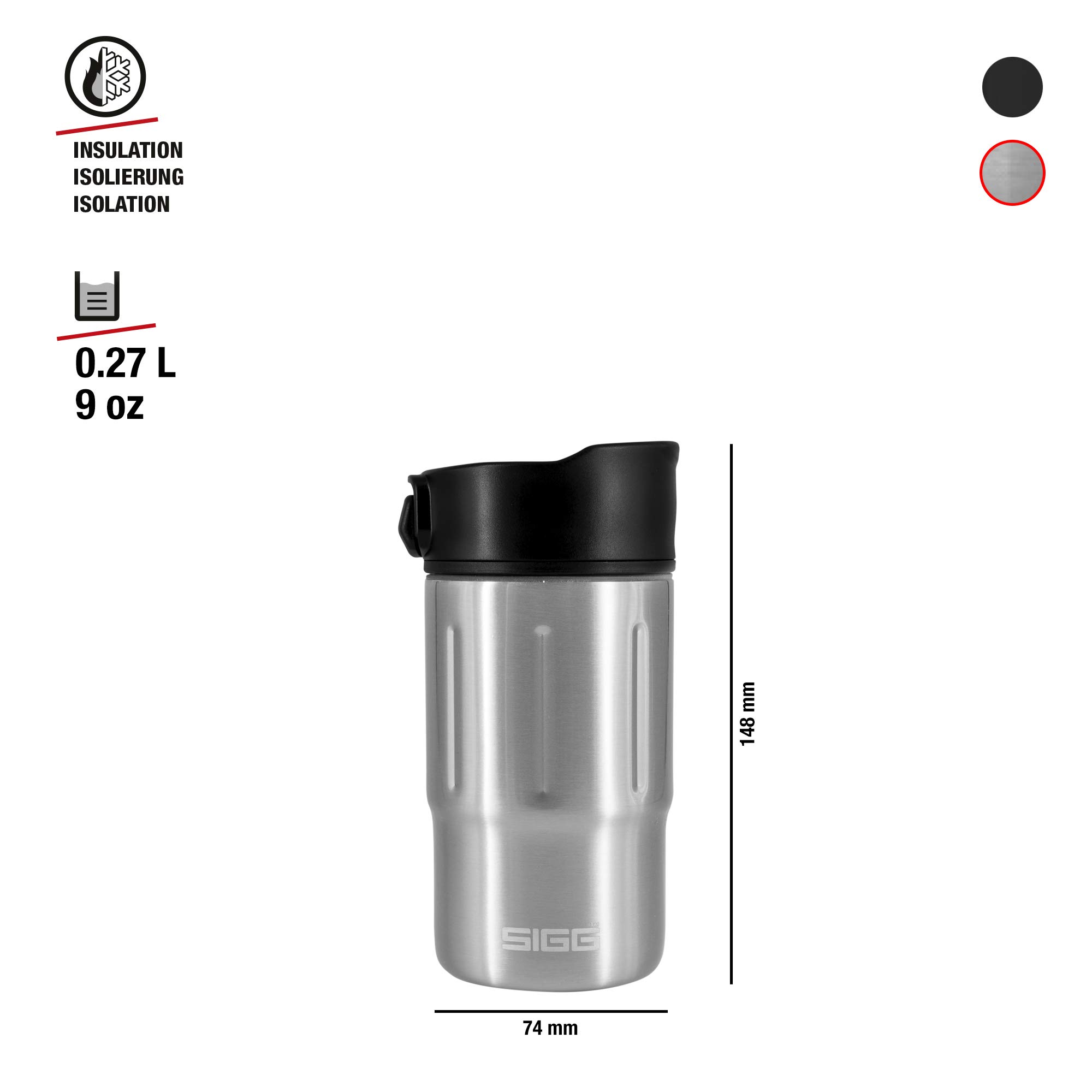 sigg-gemstone-mug-selenite-thermobecher-0-27-l-vakuumisolierter-edelstahl-kaffee image 3