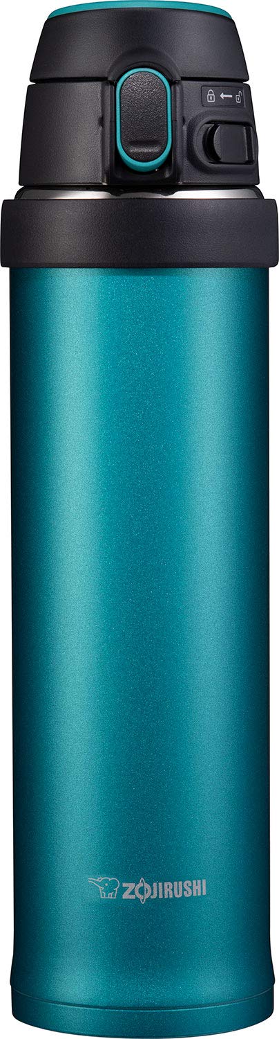 zojirushi-sm-qhe60gk-flip-and-go-edelstahlbecher-590-ml-blaugr-n-one-touch-decke image 2