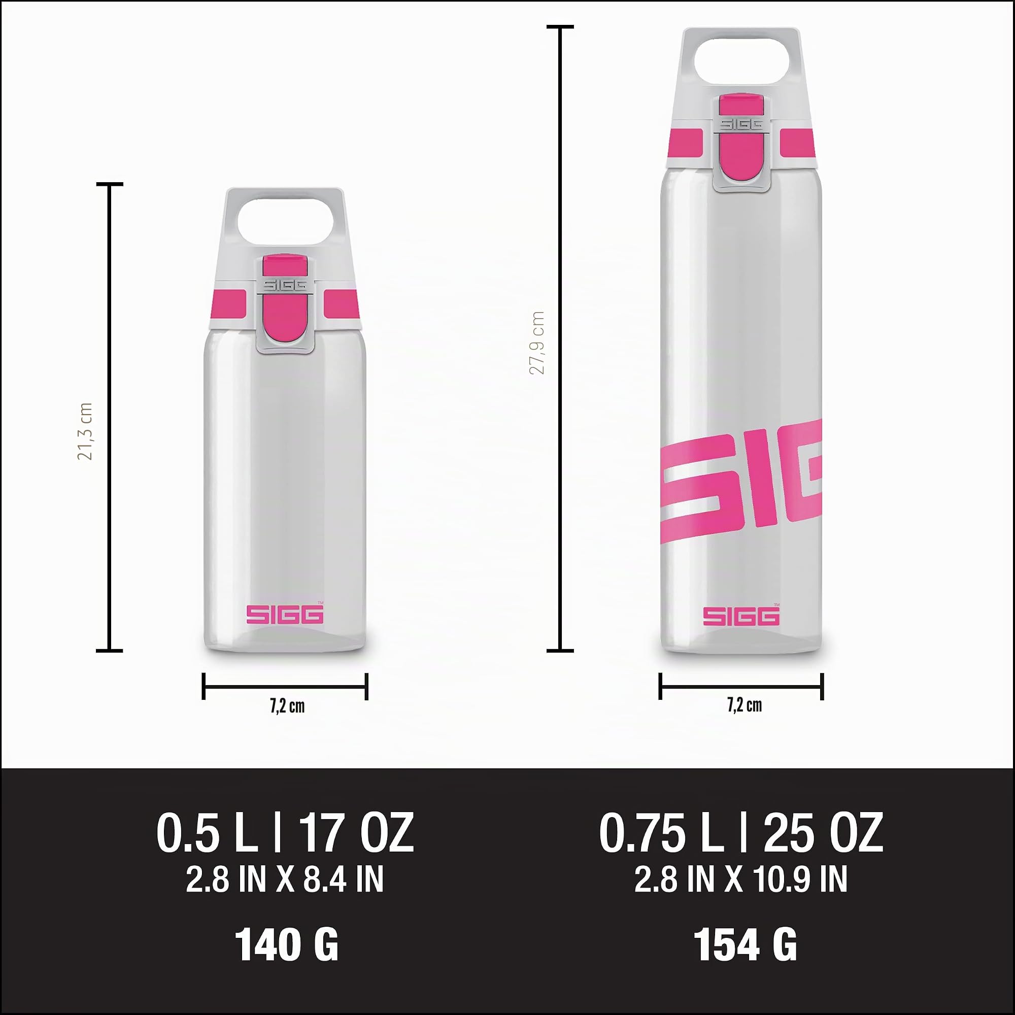 sigg-total-clear-one-trinkflasche-0-75-l-tritan-kohlens-uregeeignet-auslaufsiche image 4
