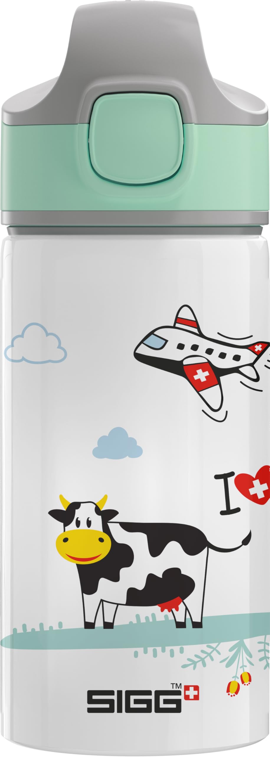 sigg-miracle-peaceful-kinder-trinkflasche-mit-trinkhalm-0-4-l-einh-ndig-bedienba image 7