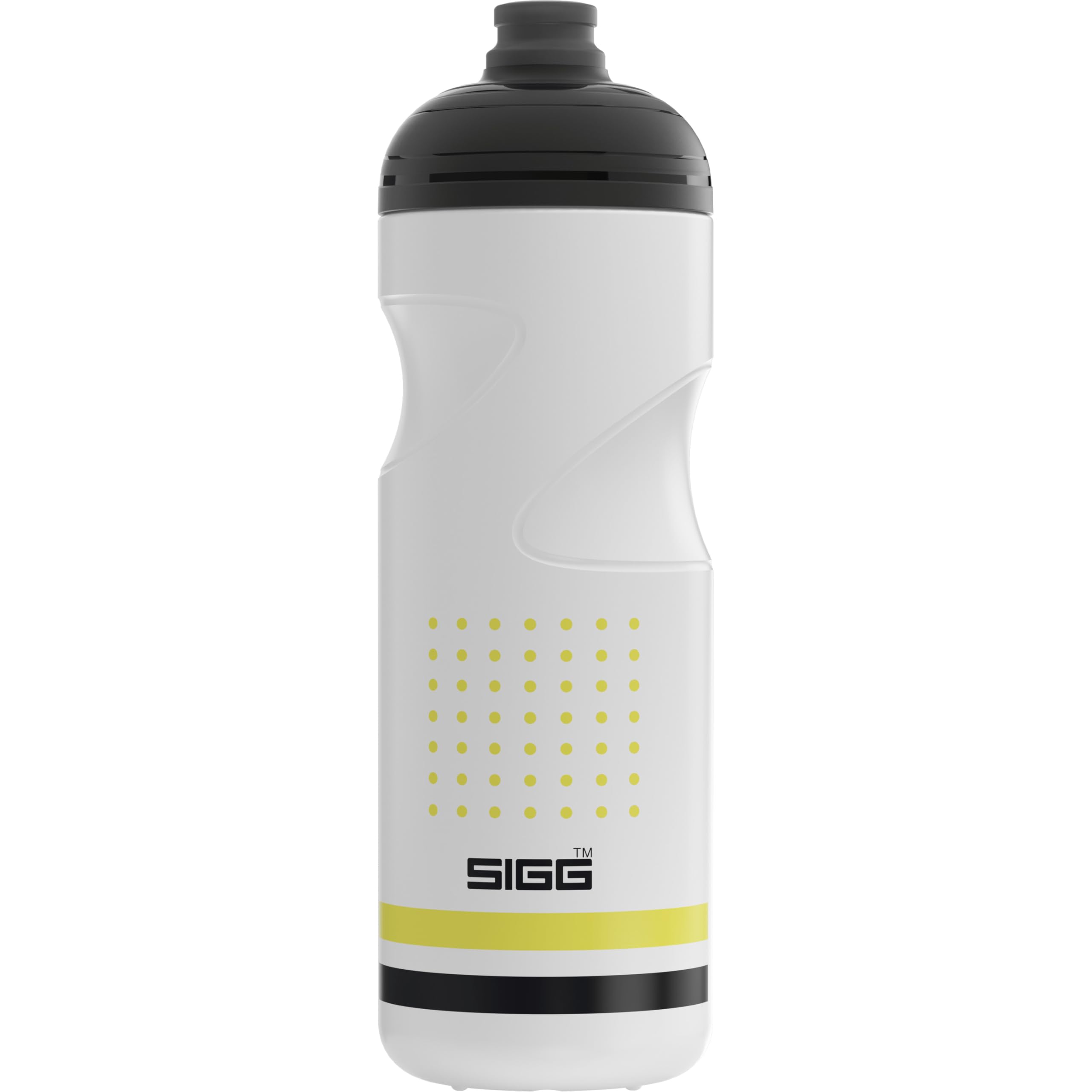sigg-pulsar-white-fahrrad-trinkflasche-0-75-l-quetschbar-suresnap-ventil-sp-lmas image 1
