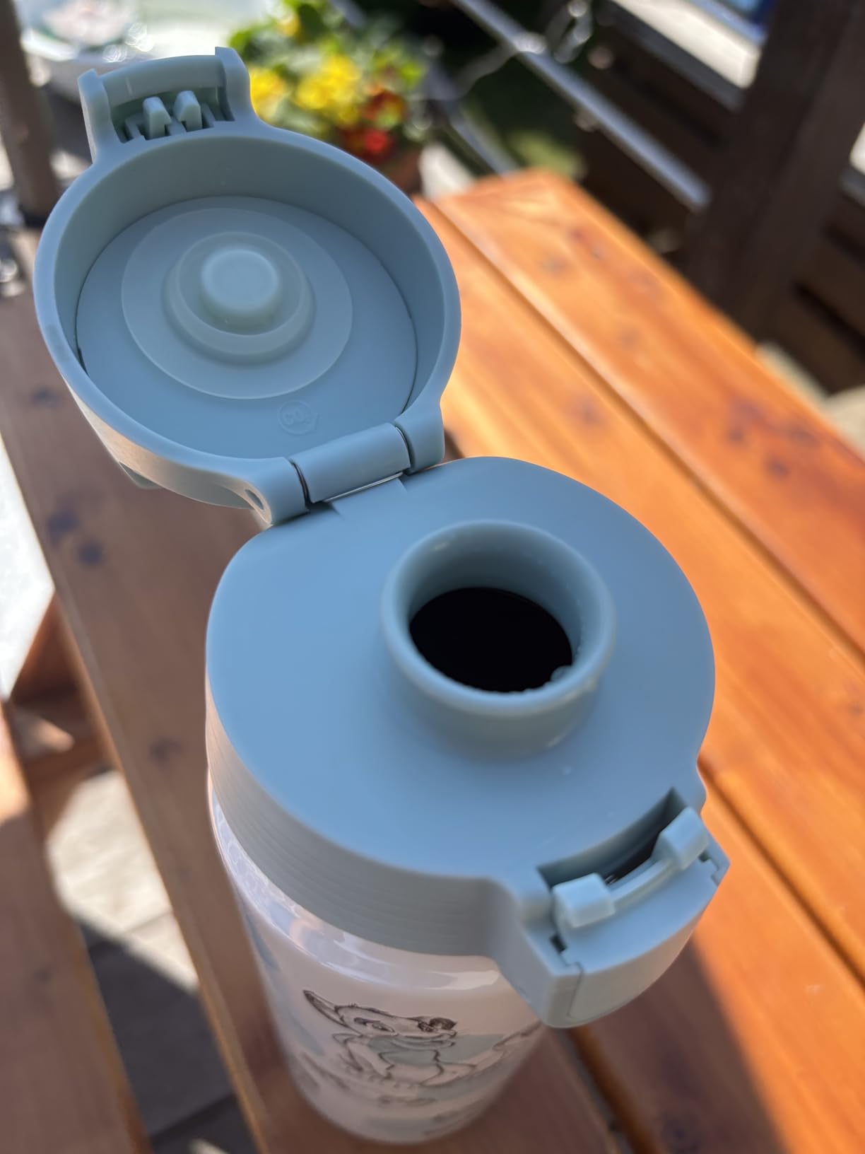 Schöne Flasche, Motiv top