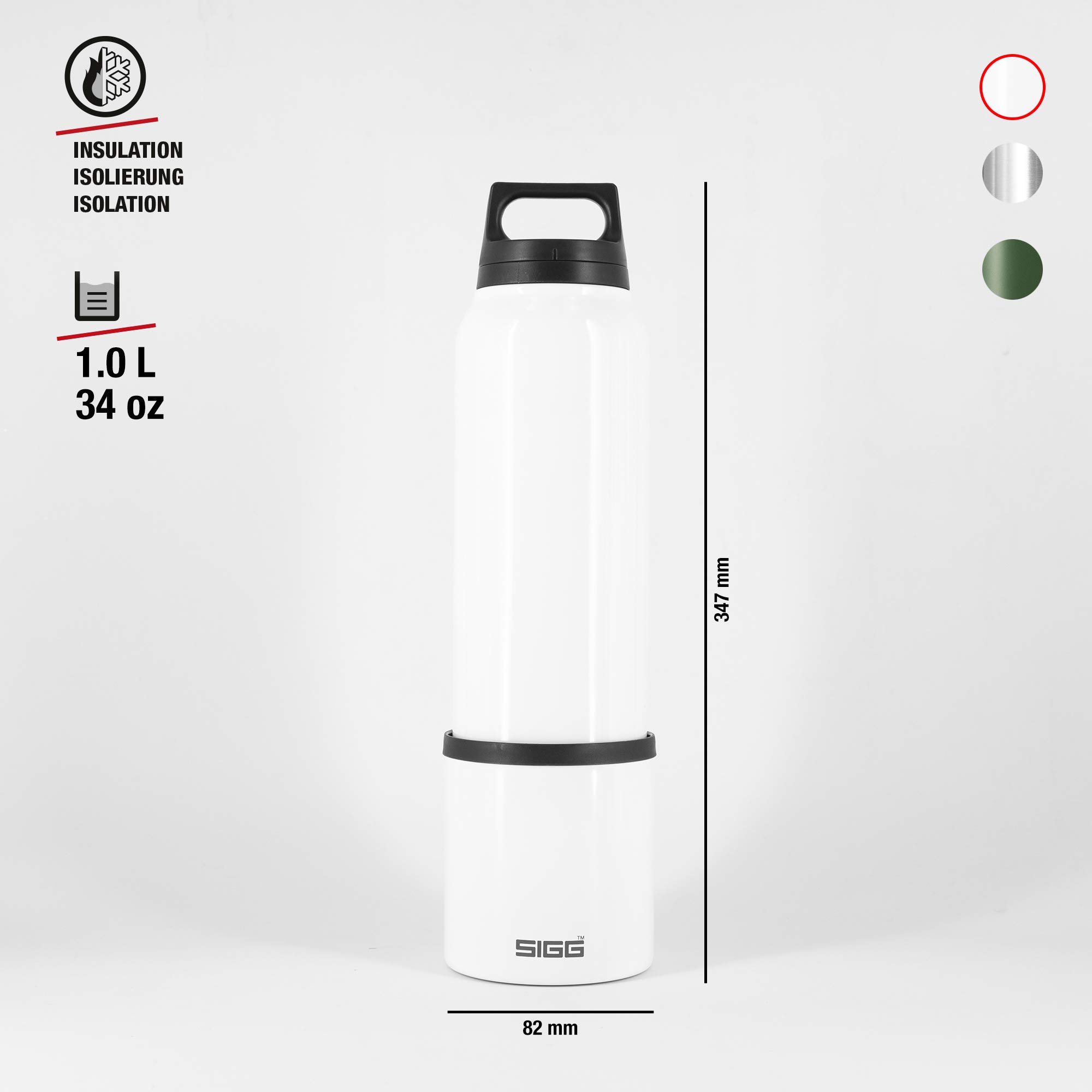 sigg-hot-cold-white-thermo-trinkflasche-1-l-vakuumisolierte-edelstahl-thermoskan image 3