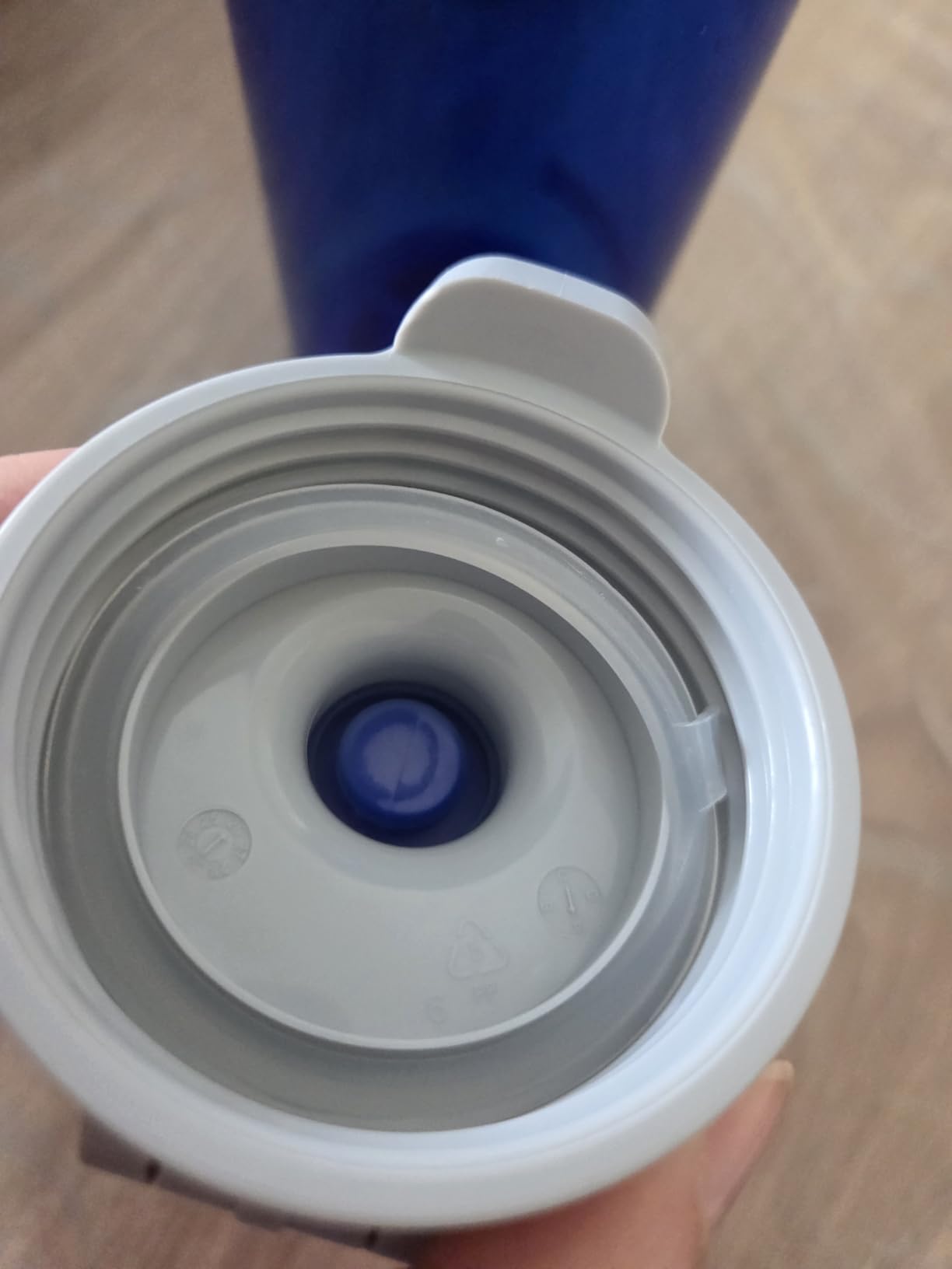 Gute Flasche, kleiner Hinweis