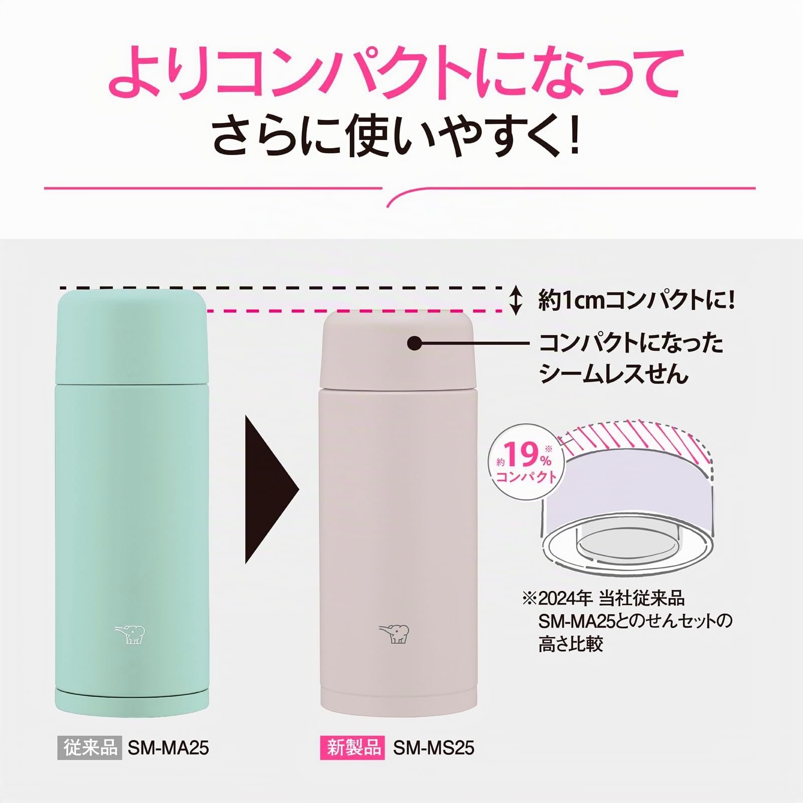 zojirushi-mahobin-sm-ms25-hm-edelstahl-becher-wasserflasche-250-ml-schraubversch image 3