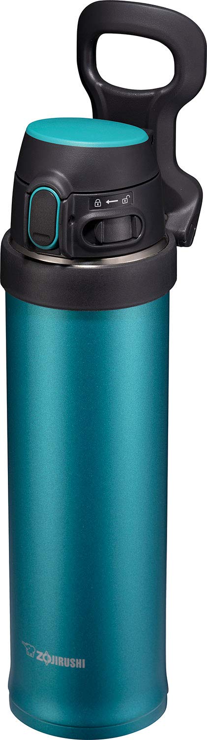zojirushi-sm-qhe60gk-flip-and-go-edelstahlbecher-590-ml-blaugr-n-one-touch-decke image 1