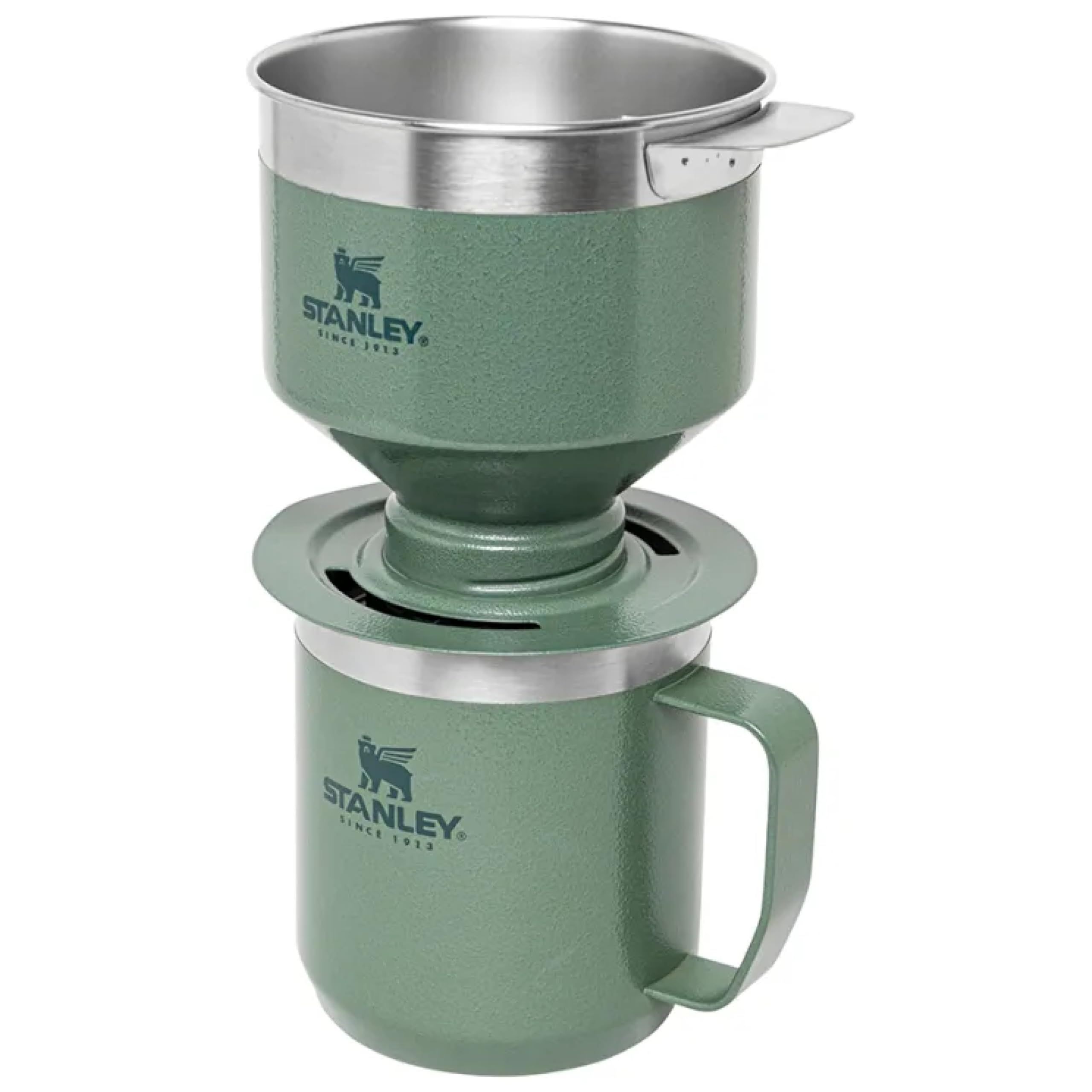 stanley-1913-camp-mug-0-35-l-mit-perfect-brew-pour-over-set-hammertone-green-18- image 1