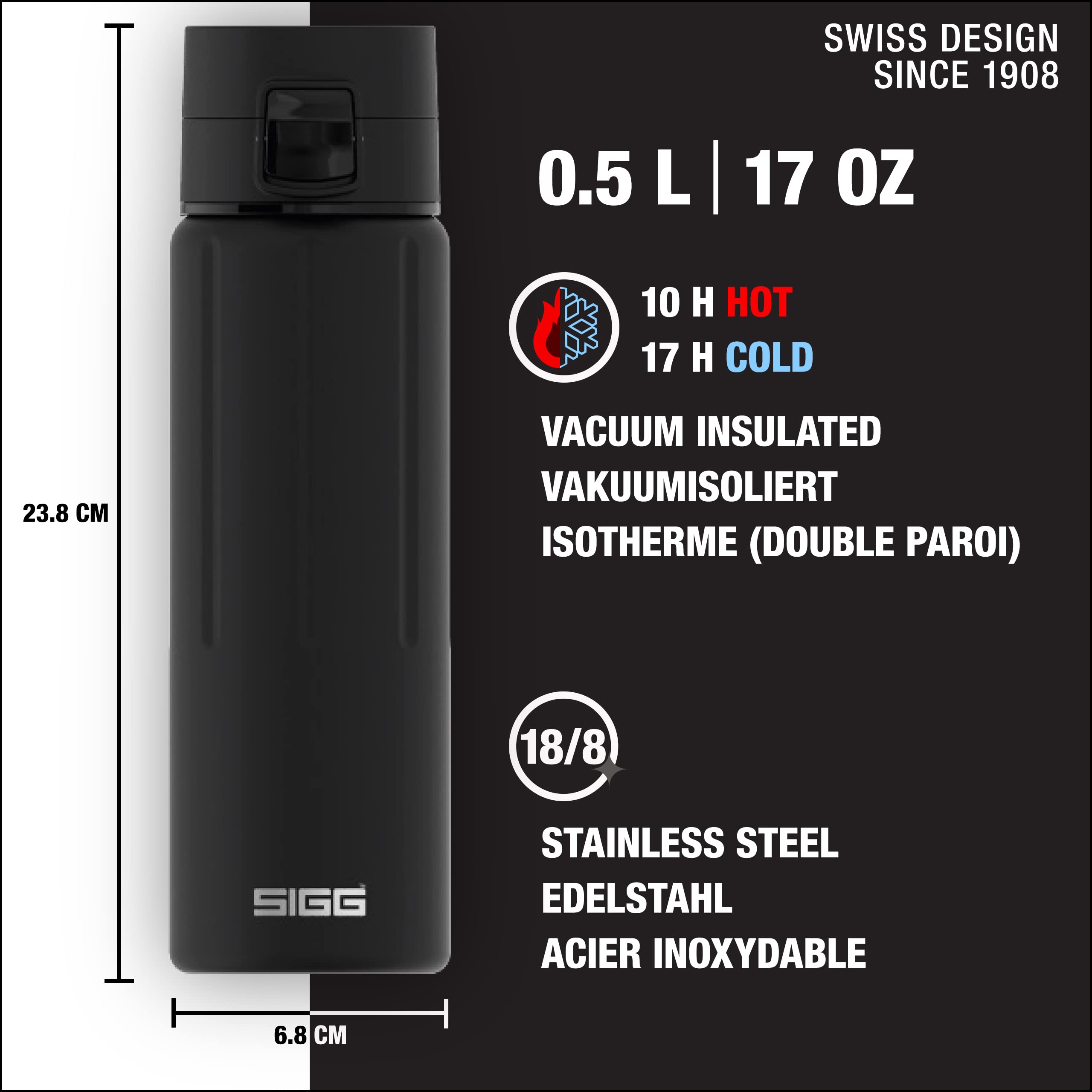 sigg-gemstone-one-thermobecher-0-5-l-vakuumisolierter-edelstahl-coffee-to-go-bec image 2