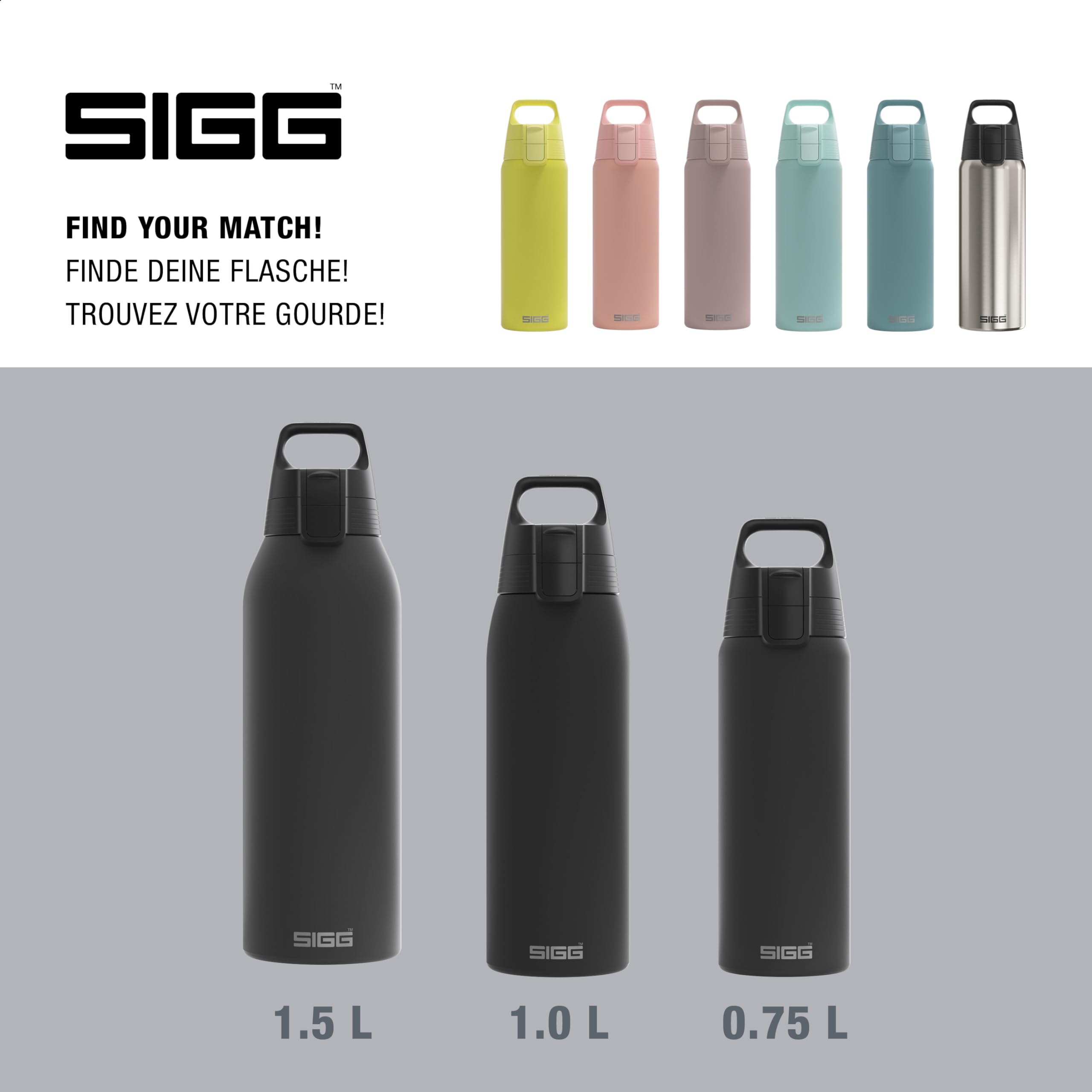 sigg-shield-one-edelstahl-trinkflasche-750-ml-auslaufsicher-f-r-kohlens-ure-geei image 5