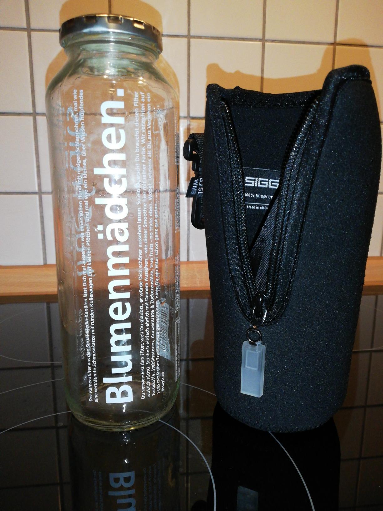 Guter Schutz für die Wanderflasche