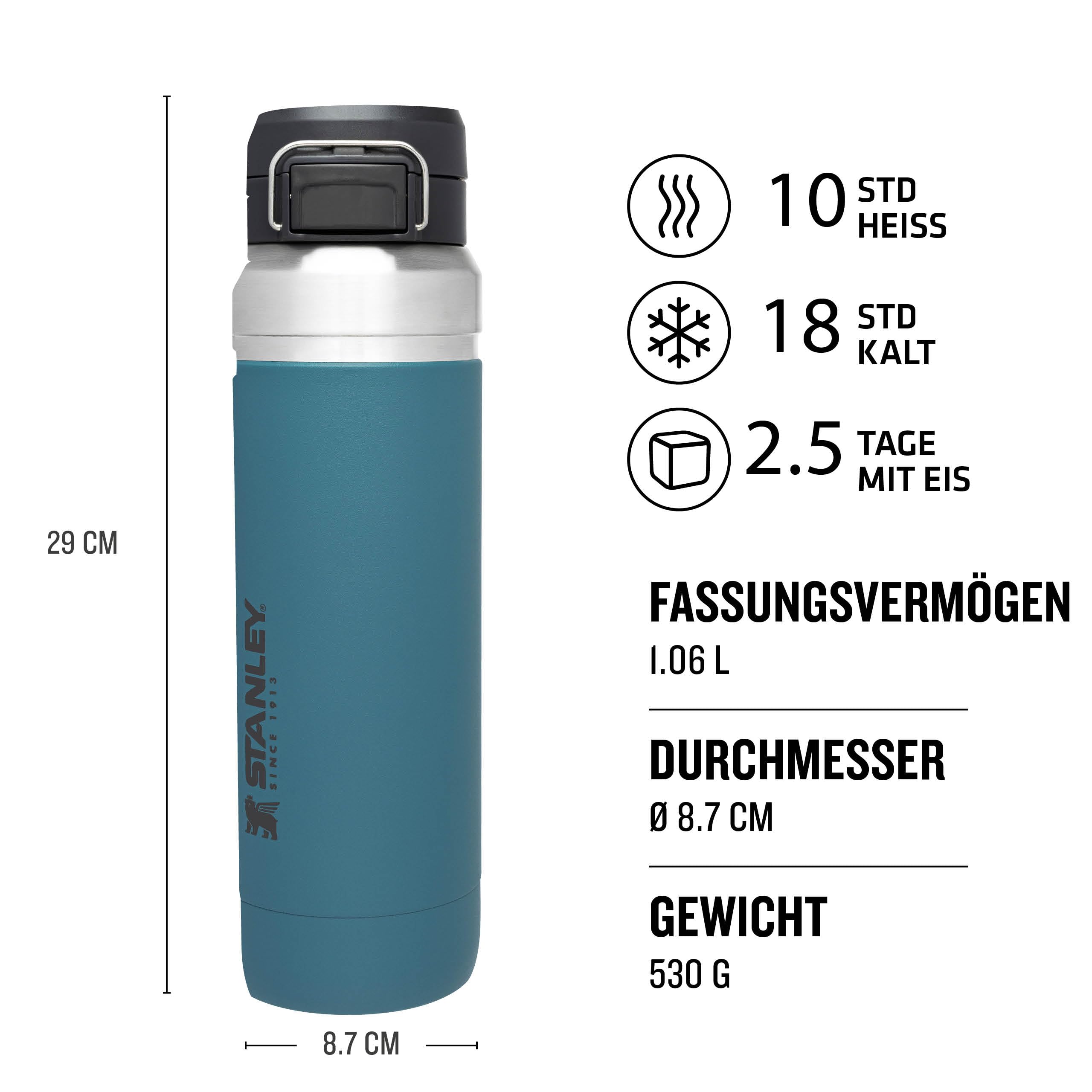 stanley-1913-quick-flip-trinkflasche-1-06-l-lagoon-edelstahl-wasserflasche-18-st image 2