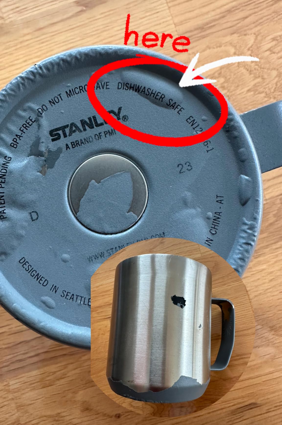 Wie ein Campingbecher sein soll