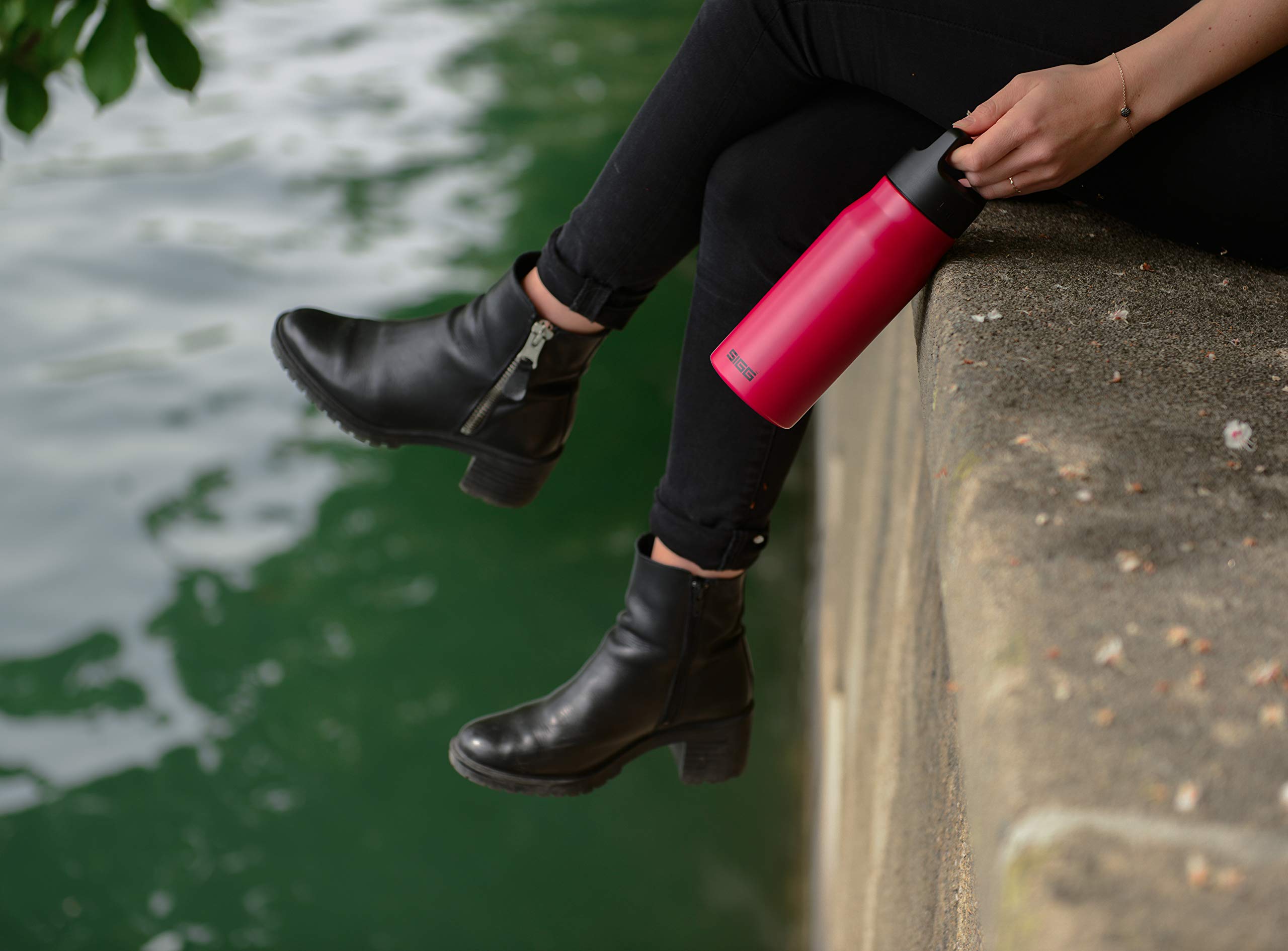 sigg-explorer-edelstahl-trinkflasche-0-75-l-magenta-auslaufsicher-f-r-kohlens-ur image 8