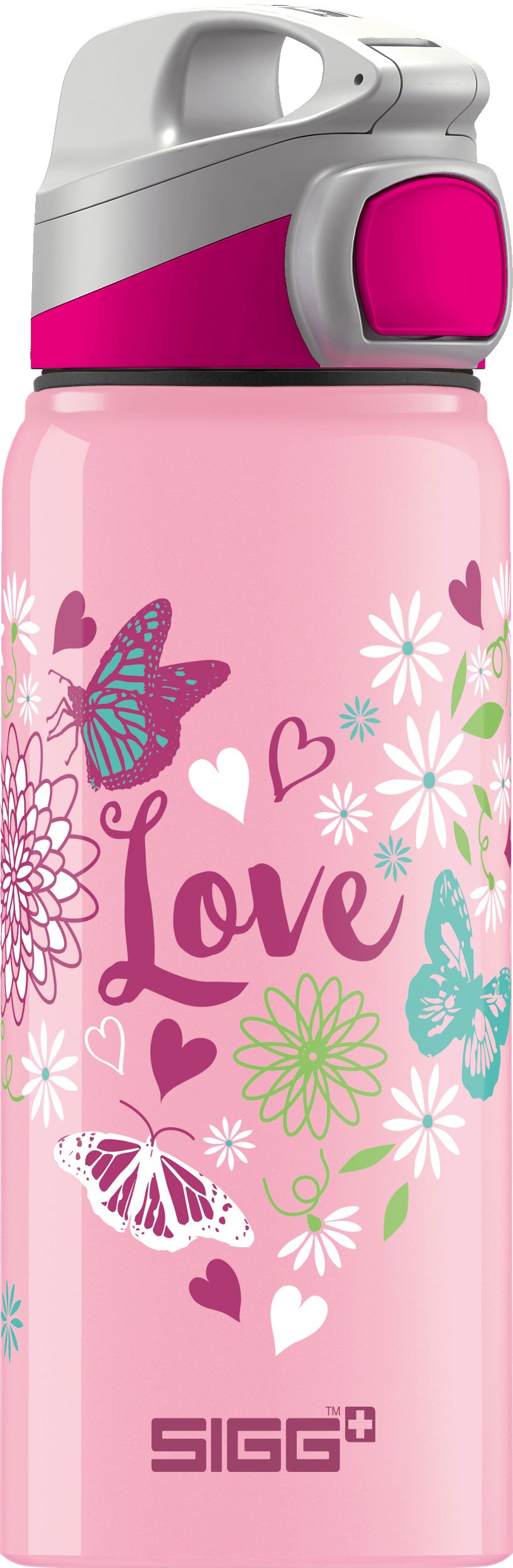 sigg-miracle-alu-love-kinder-trinkflasche-0-6-l-leichte-aluminiumflasche-mit-aus image 1