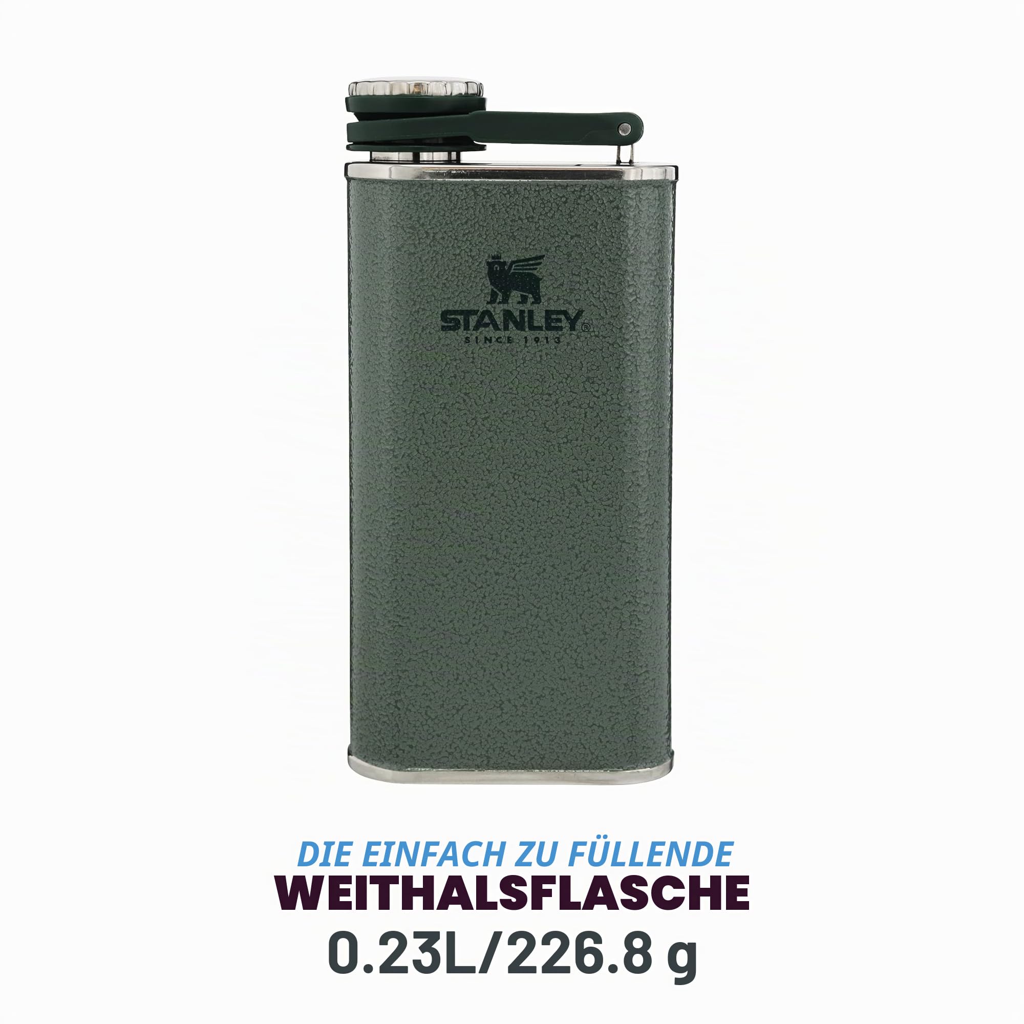 stanley-1913-classic-wide-mouth-flask-236-ml-flachmann-edelstahl-mit-never-lose- image 3