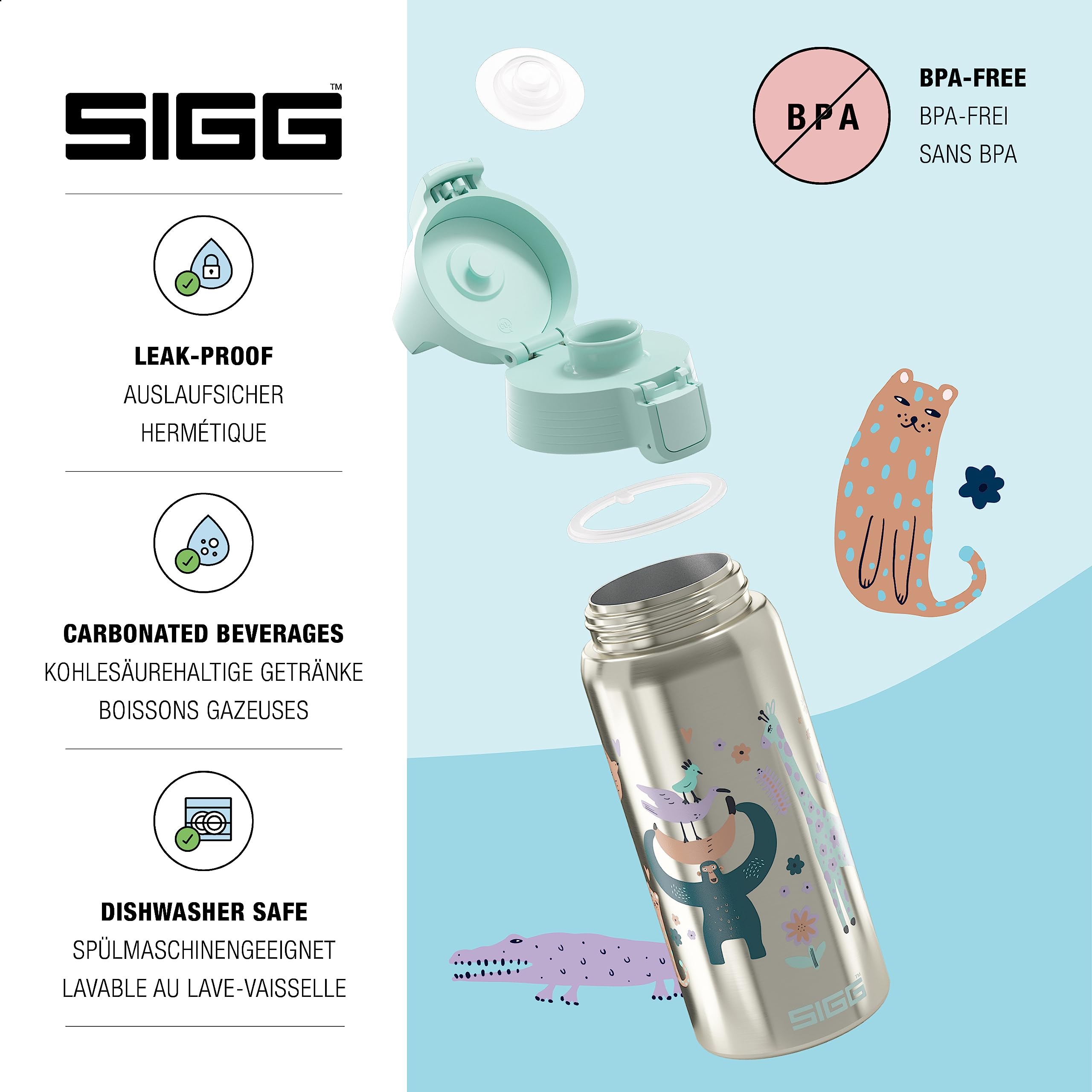 sigg-shield-therm-one-kinder-isolierflasche-0-5-l-90-recycelter-edelstahl-k-hlt- image 3