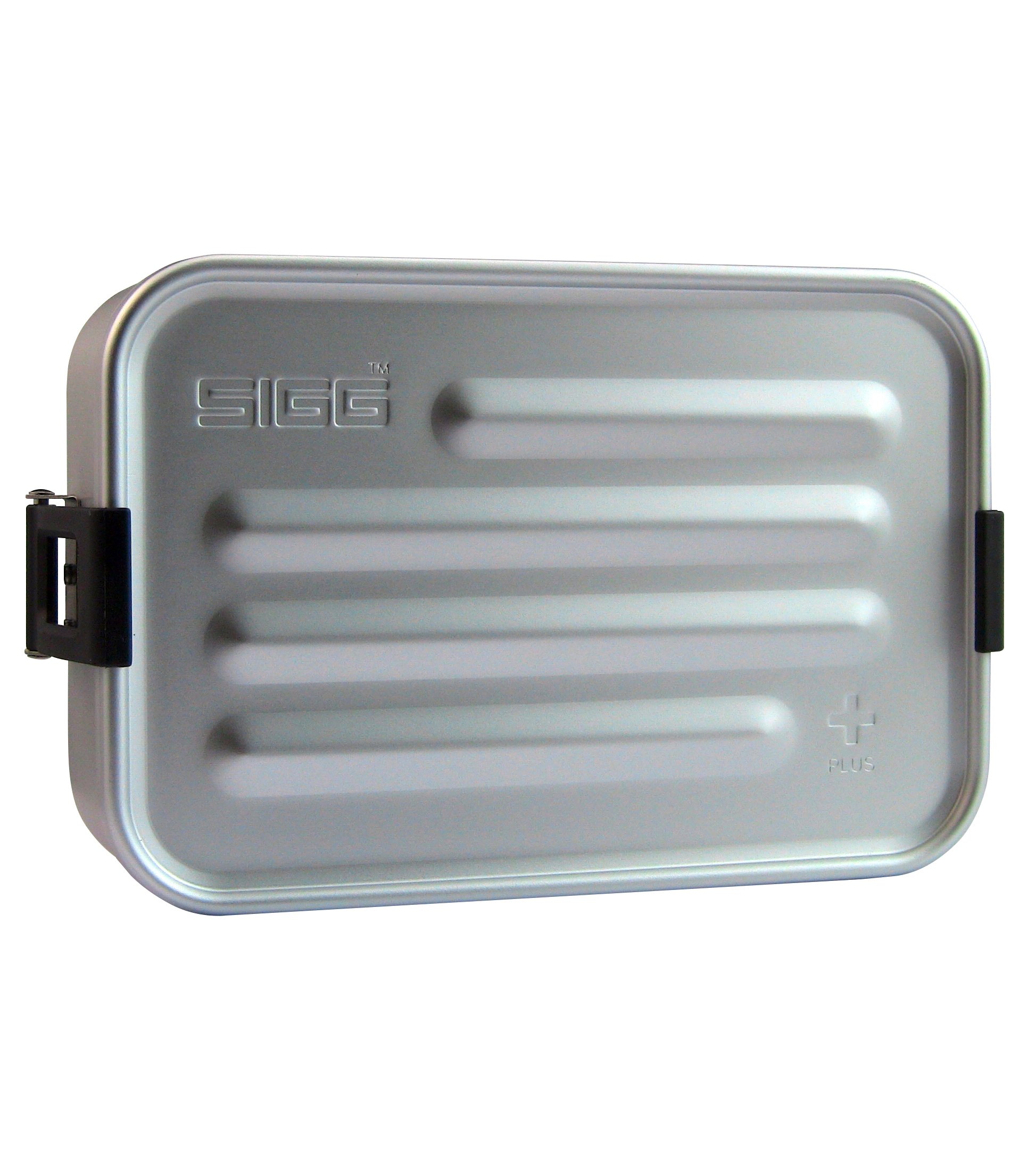sigg-metal-boxes-plus-alu-brotdose-mit-trenner-und-silikoneinsatz-mikrowellengee image 1