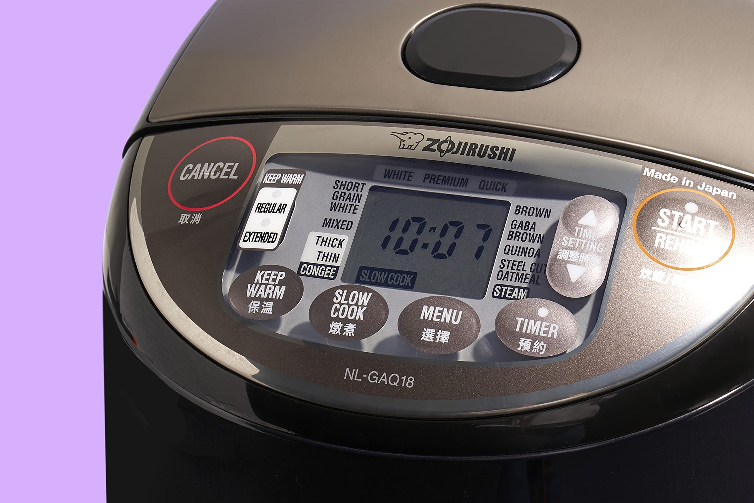 zojirushi-nl-gaq18-premium-reiskocher-1-8l-10-cups-fuzzy-logic-reiskocher-made-i image 3