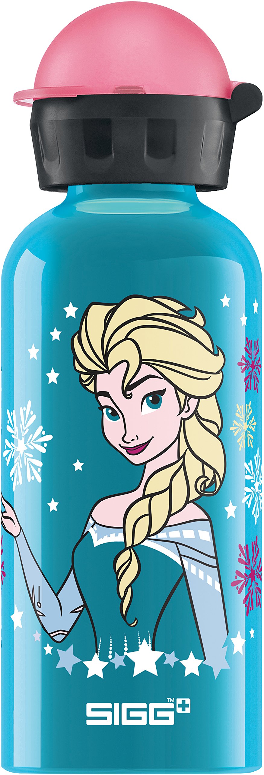 sigg-sofia-the-first-kindertrinkflasche-0-4-l-leichte-alu-flasche-mit-auslaufsic image 1