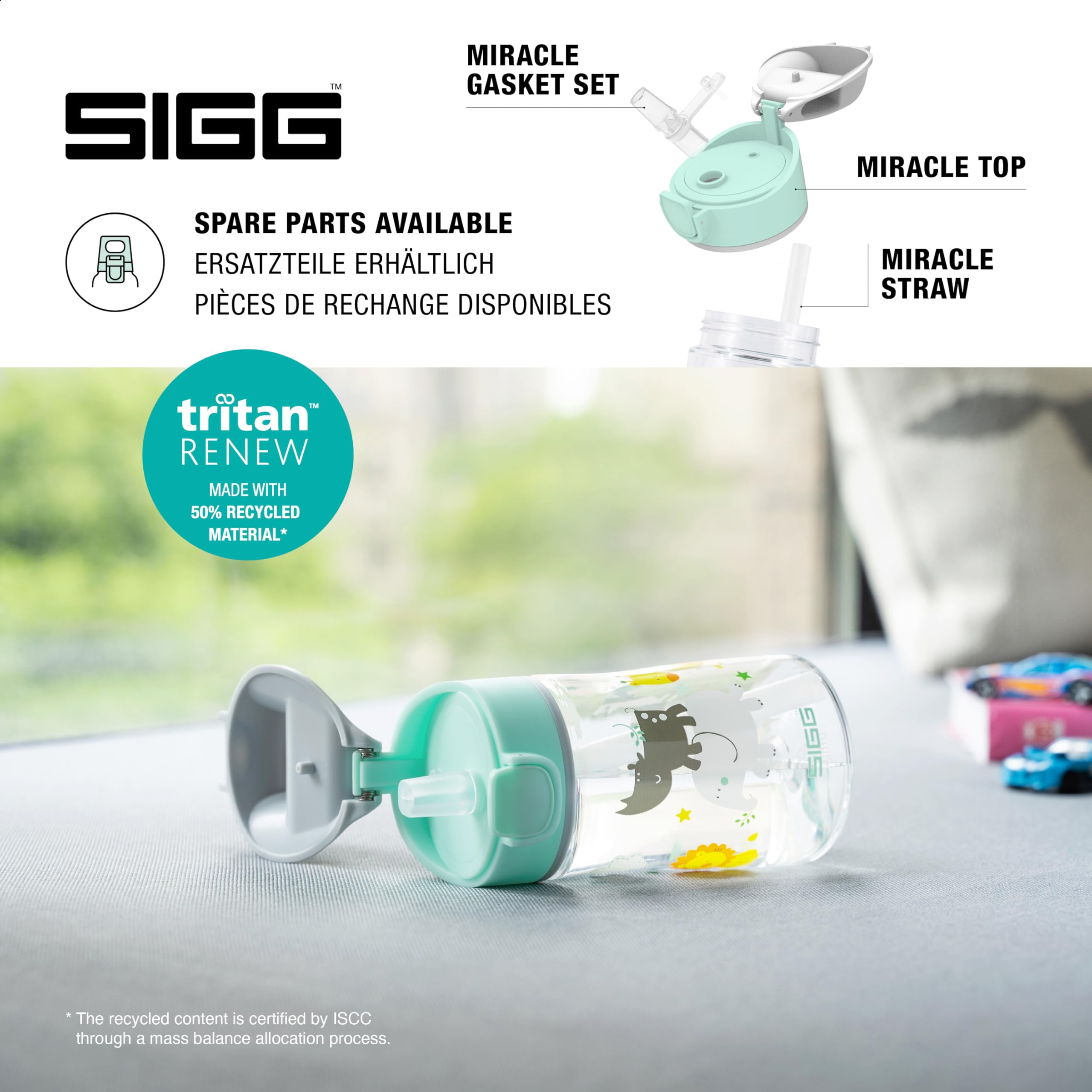 sigg-miracle-tritan-kinder-trinkflasche-mit-trinkhalm-einh-ndig-bedienbar-auslau image 4